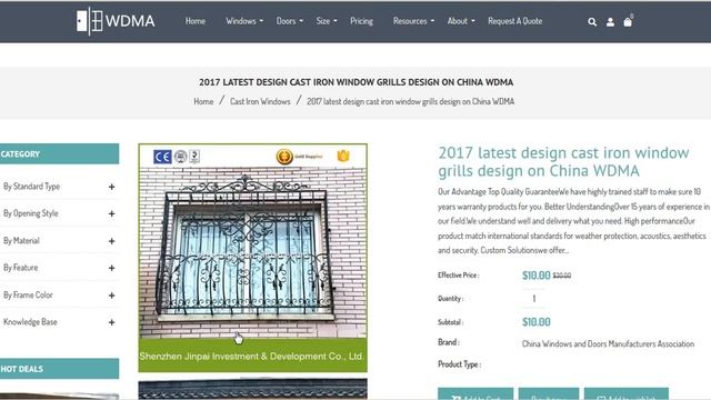 China WDMA Cast Iron Windows смотреть онлайн