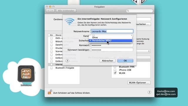 how to use your mac as a wifi router [English | Macintosh OS 10.8 | Mountain Lion] смотреть онлайн