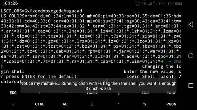 Installing ZSH in Termux смотреть онлайн