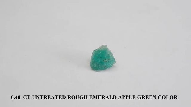 0.40 cts UNTREATED ROUGH EMERALD APPLE GREEN COLOR 4.54X3.91mm /2780 /S31/4/MR смотреть онлайн