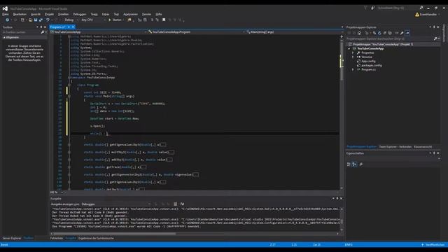 Let's Show 275 - C# Visual Studio .NET Tutorial - Read and Store Serial Port Data in CSV #1 смотреть онлайн