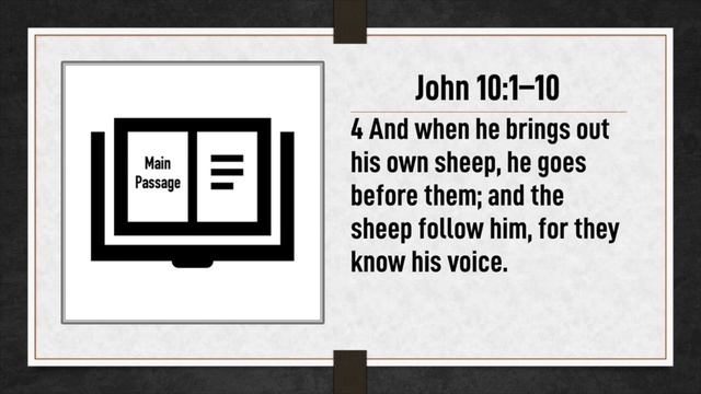 Jesus Is The Door - John 10:1-10 смотреть онлайн