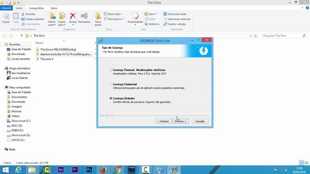 COMO BAIXAR E INSTALAR DAEMON TOOLS LITE 10.1.0.74 + SERIAL смотреть онлайн