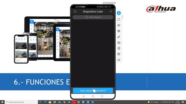 APLICACIÓN MÓVIL DMSS PARA GRABADORES Y CÁMARAS - DAHUA смотреть онлайн