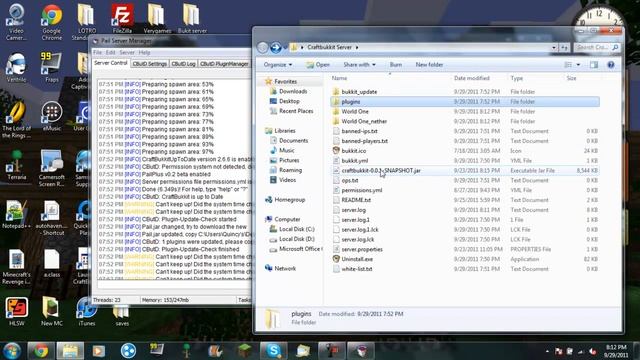 How To Install CraftBukkit 1.8.1 For Beginners! смотреть онлайн