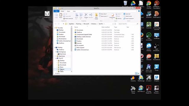How to Modify the "Send To" Menu in Windows 8.1 смотреть онлайн