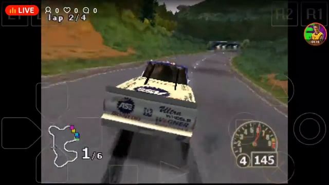 NASCAR RUMBLE - Emulador de PS1 Android смотреть онлайн