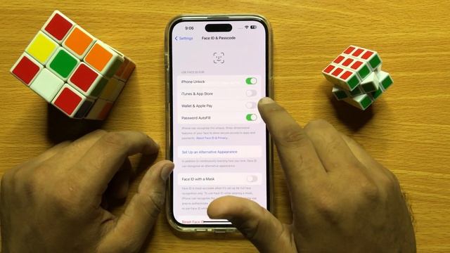 How to Enable/Disable Face ID For iTunes & App Store iPhone 15 Pro Max смотреть онлайн