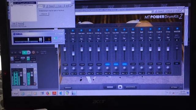 MT Power Drum vs Yamaha SYXG50 смотреть онлайн