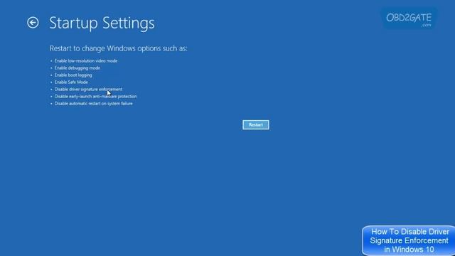 How to disable ECUHELP KT200 driver signature enforcement in windows 10 смотреть онлайн