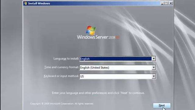 Microsoft windows server 2008 R2 installation on Vmvare virtual machine смотреть онлайн