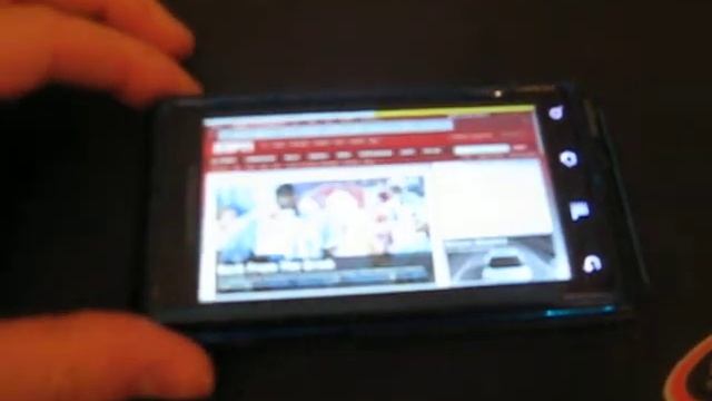 Motorola Droid - Dolphin Browser Includes Multi-Touch смотреть онлайн
