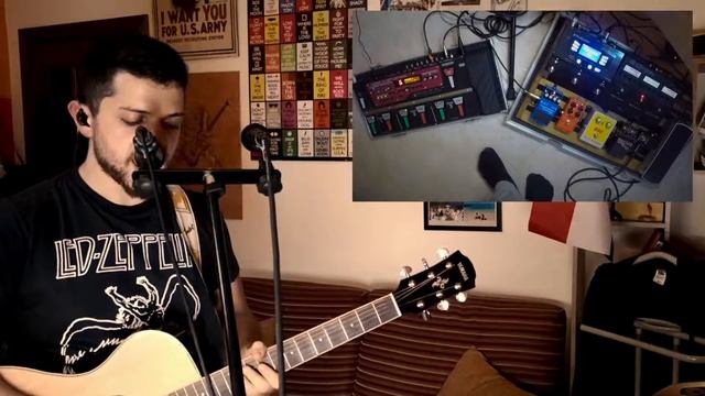 SLOW DANCING IN A BURNING ROOM (John Mayer) Loop Cover - Giuseppe Croce UPGRADE смотреть онлайн