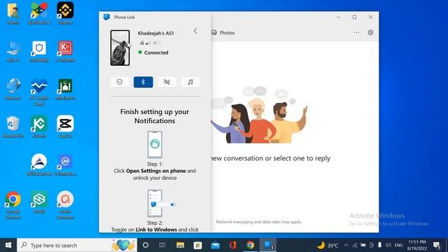 How to disable/unlink phone link app from window 10 and 11 смотреть онлайн
