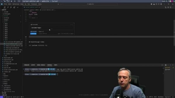 Cursor Editor - VS Code with GPT Built-In
