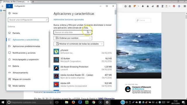 Desinstalacio de programes al Windows 10 смотреть онлайн