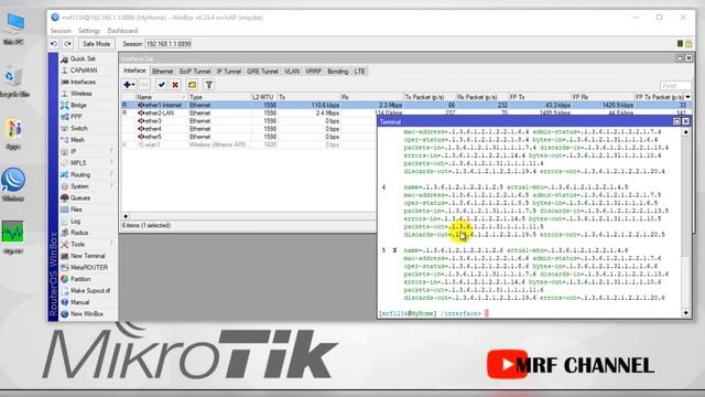 How To Find Out OID (Object Identifier) Mikrotik Interface -For SNMP Traffic Grapper/PRTG Monitorin смотреть онлайн