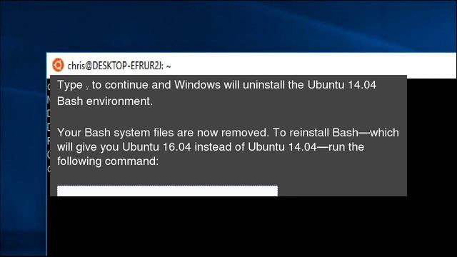 How to Update the Windows Bash Shell to Ubuntu 16.04 смотреть онлайн