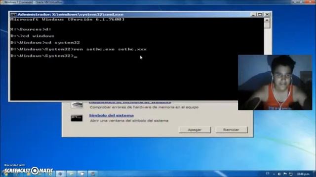 TUTORIAL: COMO RESTAURAR LA CLAVE DE MI COMOUTADORA WINDOWS 7 смотреть онлайн