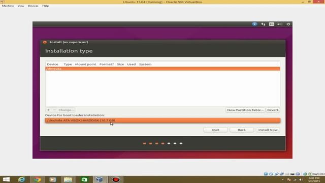 Ubuntu 15.04 - Installation in Virtualbox смотреть онлайн