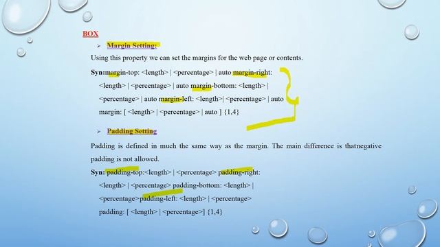 3/6 BSc WebTechnologies Unit-2(Properties and Formatting blocks) смотреть онлайн