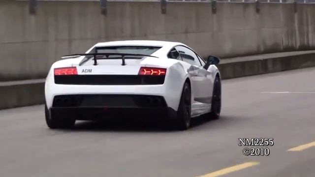 1559 Lamborghini Gallardo LP570 Superleggera Start, REVS and Acceleration смотреть онлайн
