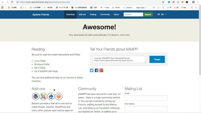 Download Xampp For Windows : Mac OS X смотреть онлайн