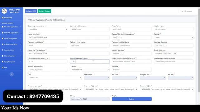 How to Apply Pan Card In Srisaionline.co.in | NSDL Pan Portal | Pan Agency Id | Srisaionline.co.in смотреть онлайн