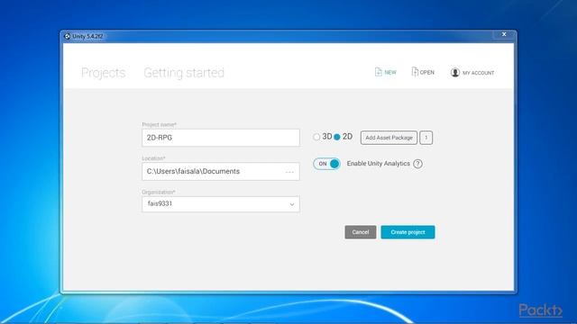 Unity 5.x Game Development Projects : Role-Playing Games and Getting Ready | packtpub.com смотреть онлайн