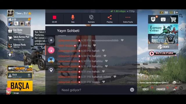 PUBG MOBILE canlı yayın izle смотреть онлайн