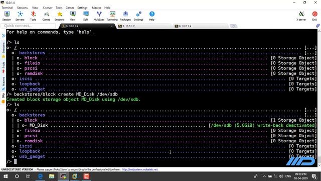 ISCSI Target and Initiator Configuration In Linux || Targetcli смотреть онлайн