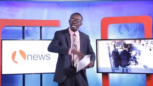 Burglar gets stuck in window for five hours... - Don't Think Far News on Adom TV (18-11-17) смотреть онлайн