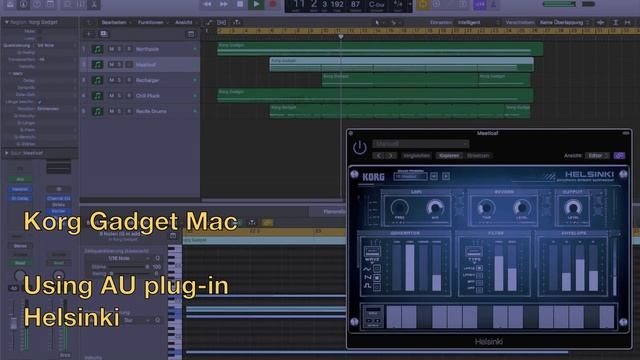 Korg Gadget for Mac - First Session смотреть онлайн