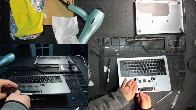MacBook Pro Battery Repair Time Lapse смотреть онлайн