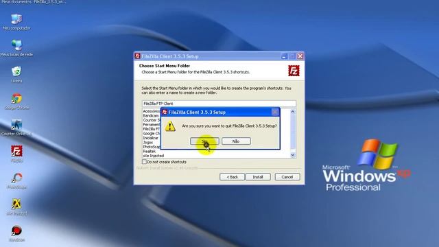 🌟 INSTALANDO O FILEZILLA NO WINDOWS XP TUTORIAL 2015 смотреть онлайн