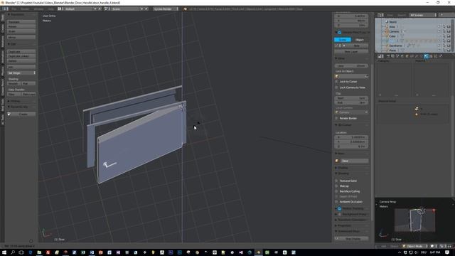 Blender Door Modeling : Details (Part 5) смотреть онлайн