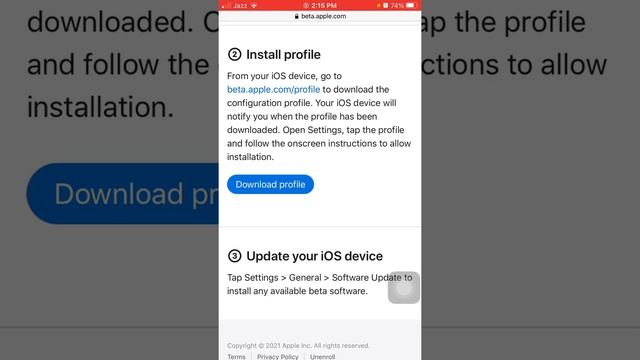 How to Install iOS 15 First of all || iPhone iOS 15 update not showing FIXED смотреть онлайн