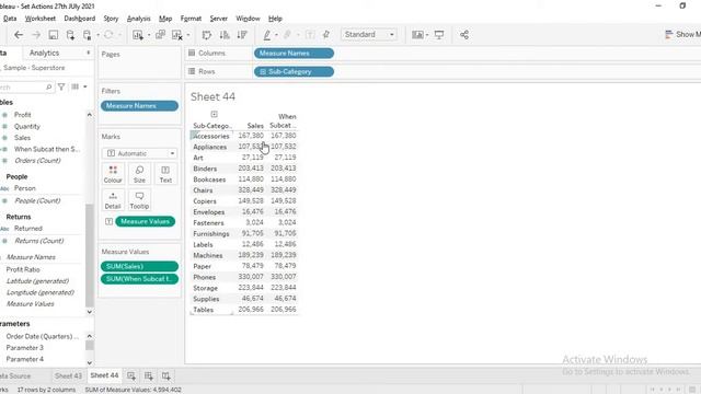 Manipulating the Data without Filtering in Tableau смотреть онлайн