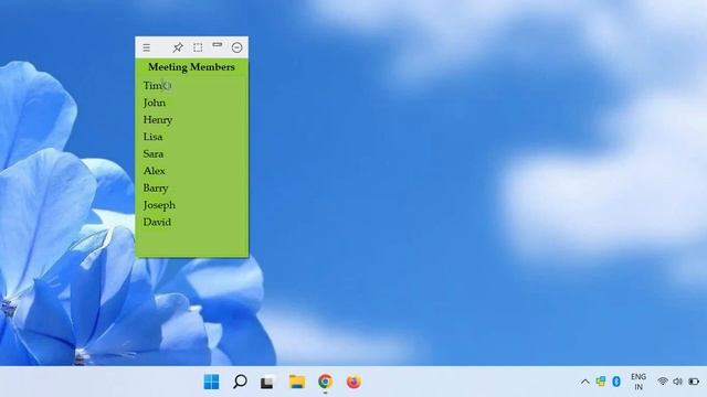 Windows: Sort lines inside a sticky note in Notezilla смотреть онлайн