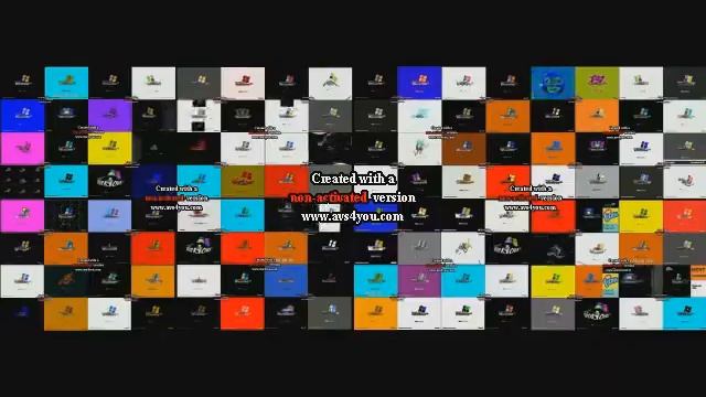 (SEIZURE WARNING) 128 Windows XP Logos 2001-2014 (FIXED) смотреть онлайн