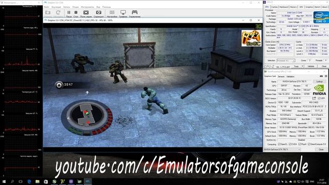 Dolphin 5.0 Wii Emulator - The Incredible Hulk (2008). Ingame. DX11. Test #1 смотреть онлайн