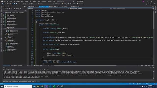 Build an MVVM Countdown Timer w/ Notifications (NotifyIcon) - EASY WPF (.NET CORE) смотреть онлайн