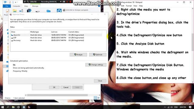 How to defrag your Hard Disk Drive in Windows 10 смотреть онлайн