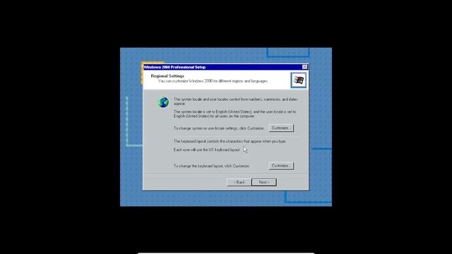 Installing Windows Whistler Build 2211 смотреть онлайн