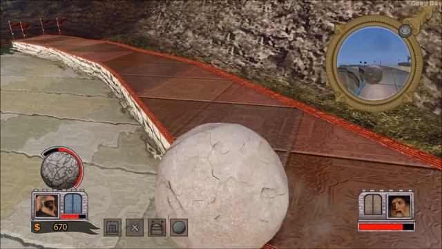 🙋♂️🌚🏛 "Rock of Ages" (Windows,Steam,PC) Level 12. Florence. Russian version. Longplay смотреть онлайн