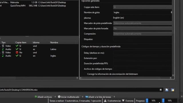 Agregar pistas de audio a un vídeo o película con MKVToolNix (Fácil y Rápido)[Re-subido][2021] смотреть онлайн