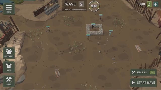 Overrun Zombie Tower Defense/ Level 50 Wave - 100's of Zombie's. смотреть онлайн