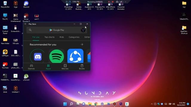 Play store in Windows [ windows 11] | 100% work | Preview Video | next:- installation setup. #short смотреть онлайн