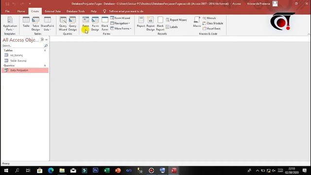 Membuat Database Penjualan Beserta Relasi Antar Tabel Dengan Ms Access || Tugas Sistem Basis Data смотреть онлайн
