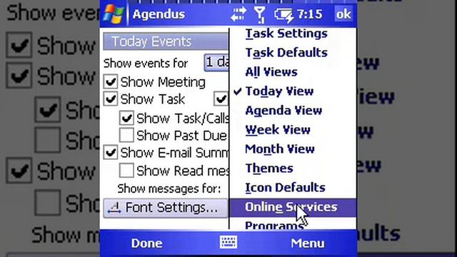 Agendus for Windows Mobile - how to change weather location смотреть онлайн